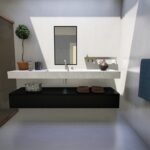 bagno minimalista